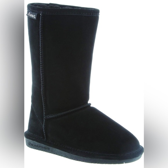 BearPaw 618Y Emma Tall black youth 4 - Picture 1 of 4